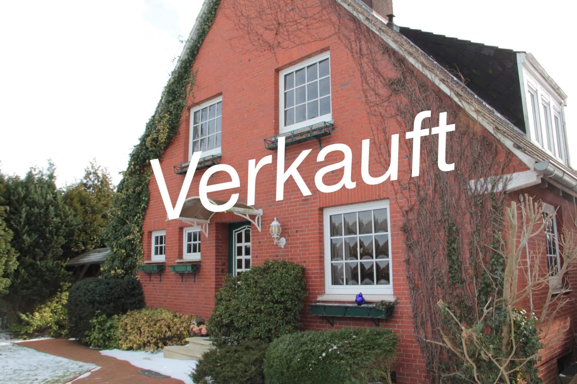 Einfamilienhaus auf großem Eigentumsgrundstück in Emden-Harsweg - VERKAUFT